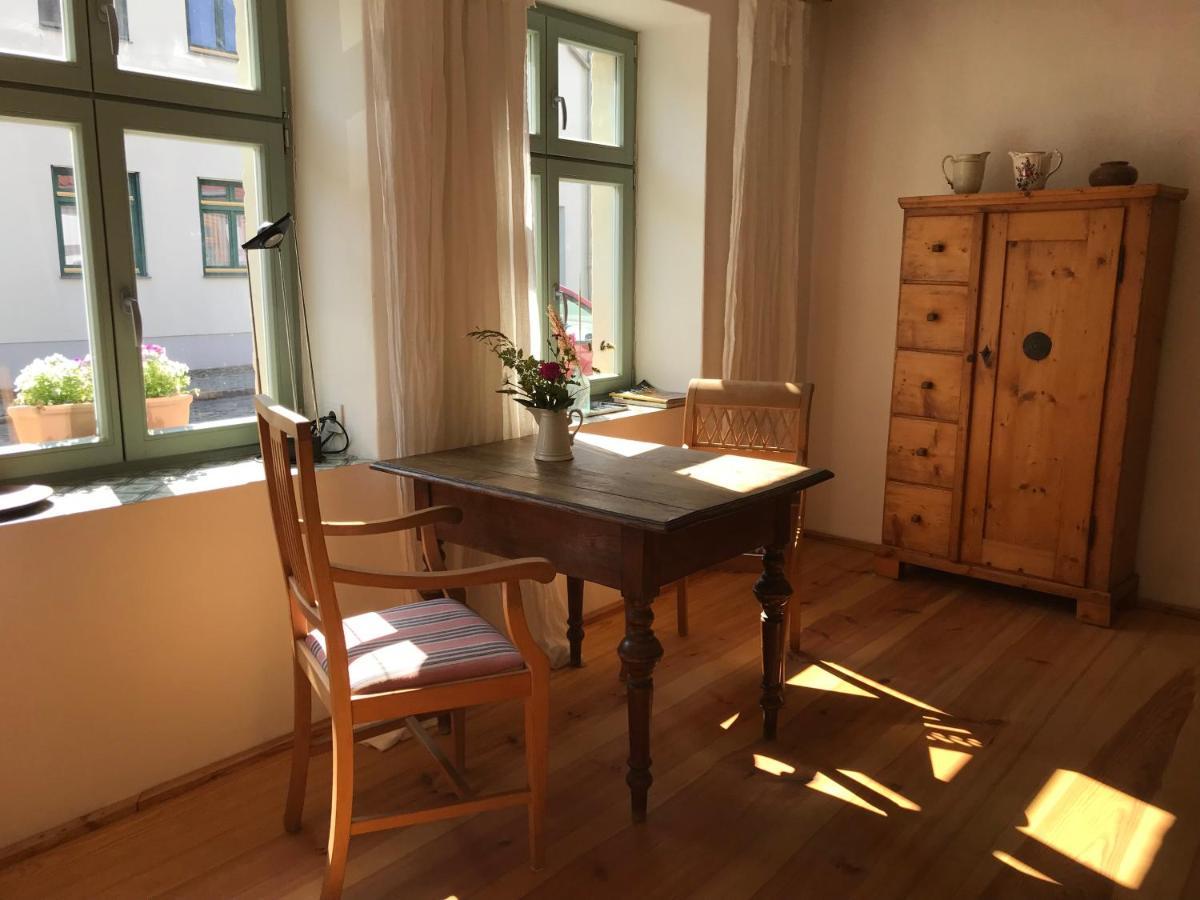 Klein Aber Fein In Der Altstadt Angermunde Eksteriør bilde
